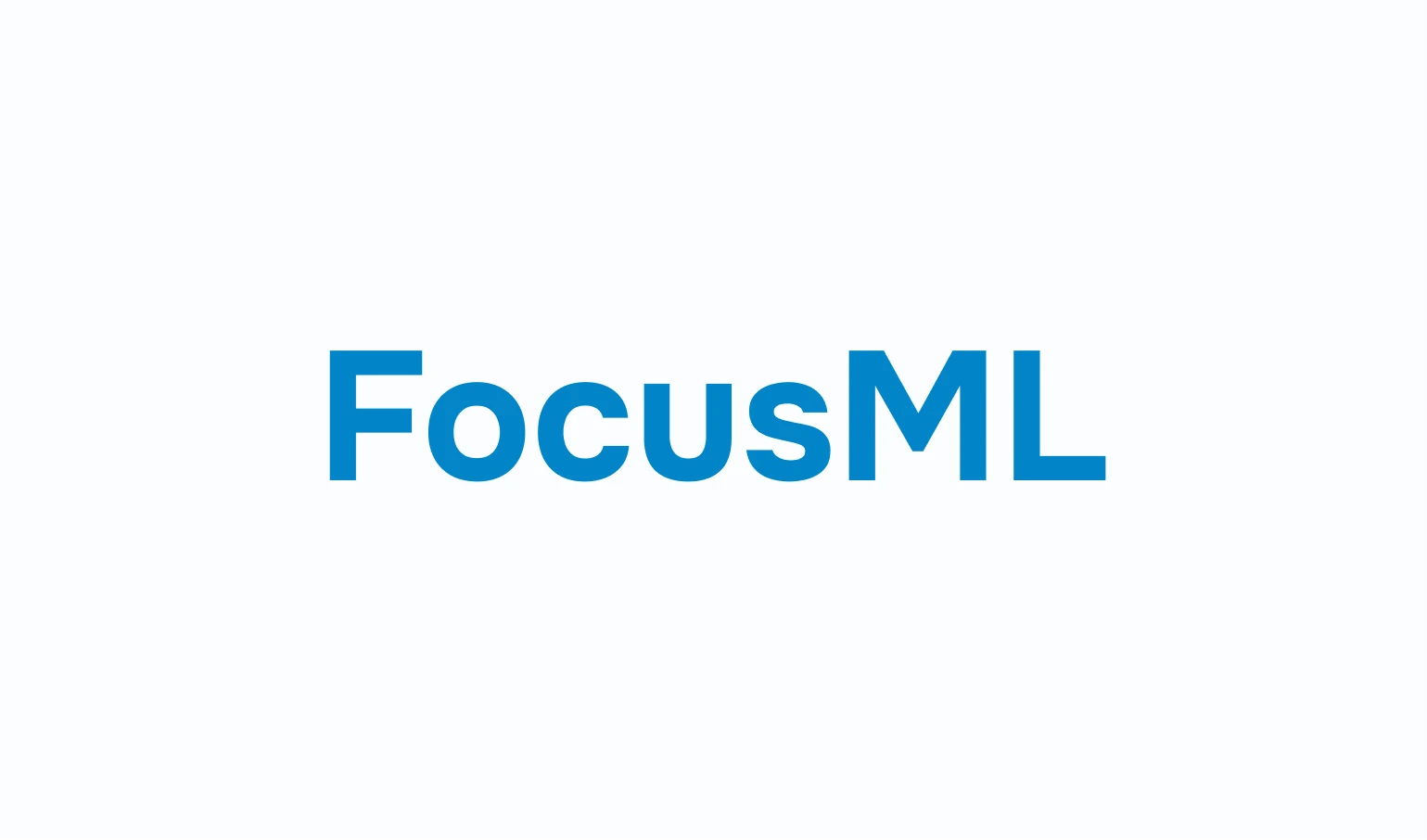 Логотип FocusML на светлом фоне